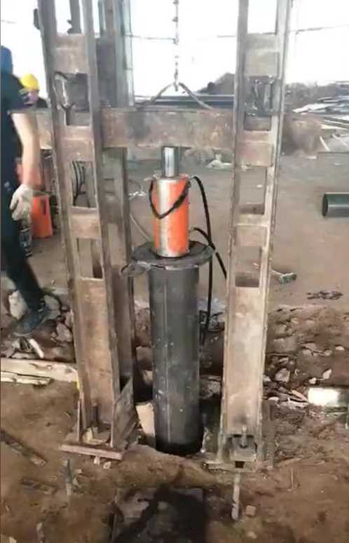三门峡灵宝钢管桩加固